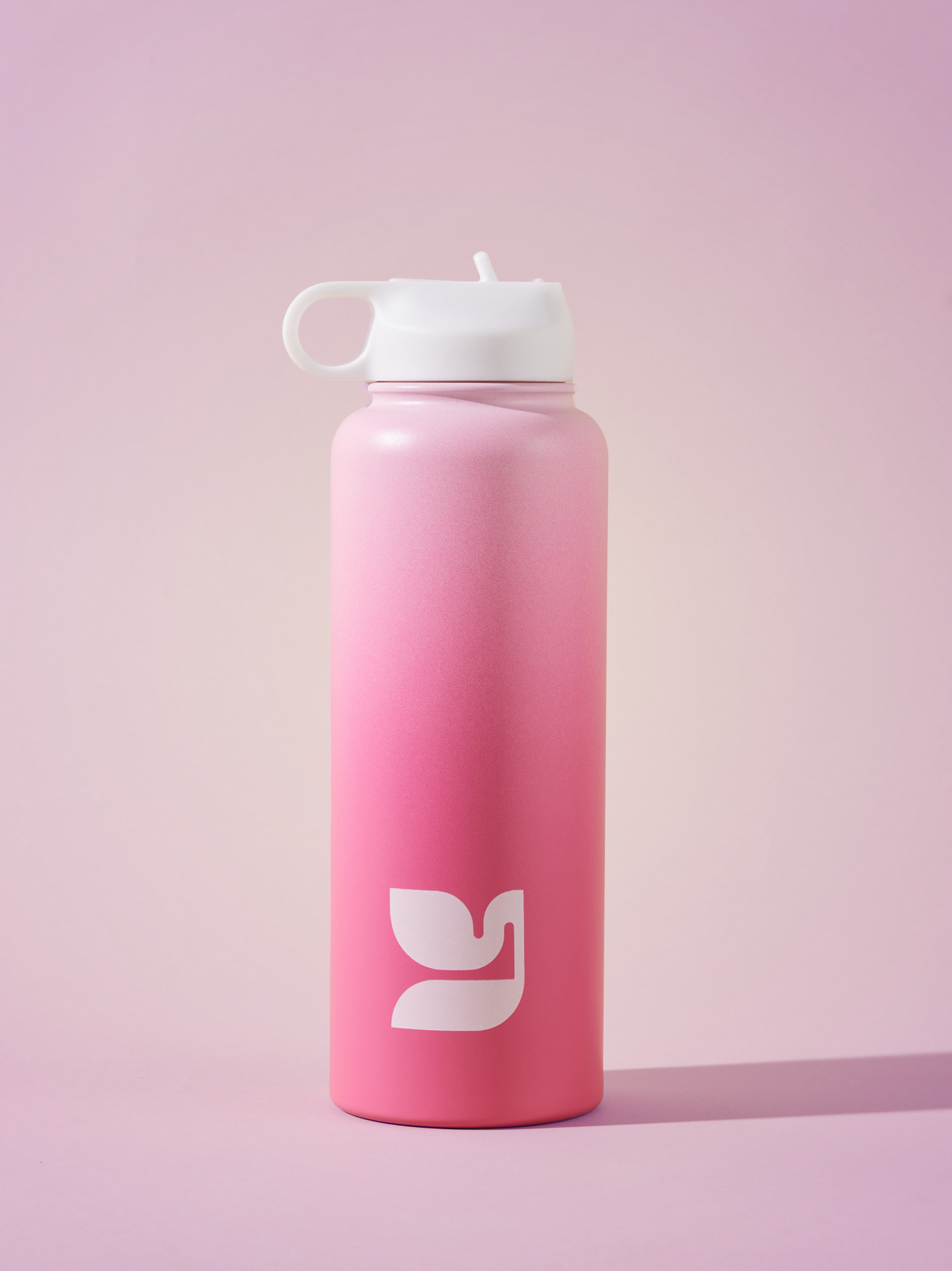 1.2L Drink Bottle, Light Pink Be Kind